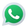 WhatsApp icon with grean and white colors